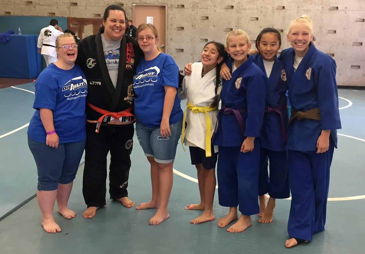 Judo Coach and Students Excited about learning Judo (Photo Courtesy Gary Goltz)