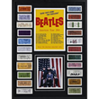 The Beatles American Tour 1964 Ticket Collage