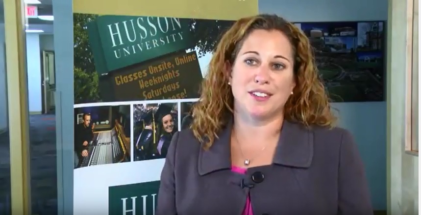 Husson MBA student Rachel Chamberlin, a consumer development director at monoline insurance giant UNUM, feels that  a more educated and prepared workforce benefits the employee and the employer.