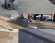 concrete thin overlay to make flagstone look