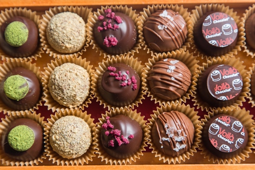 Voilà Chocolat’s artisanal chocolate truffles