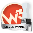W3 Silver Award Badge