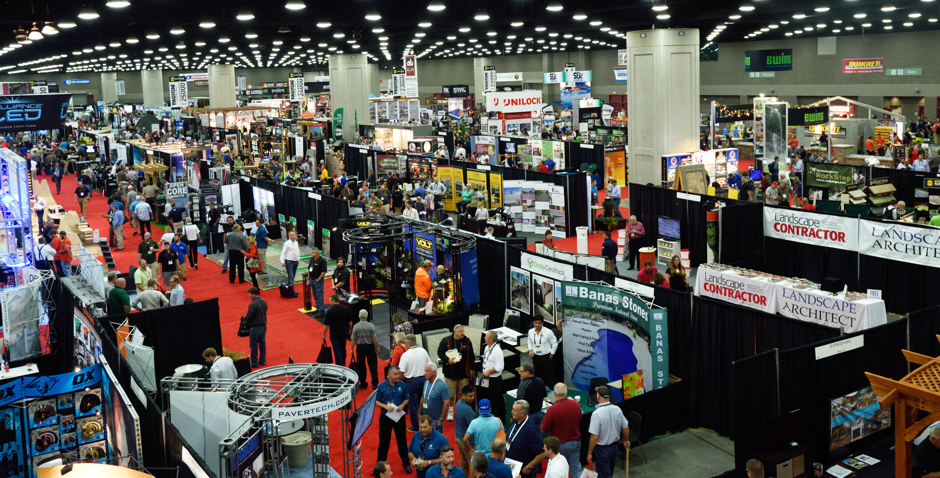 2016 Hardscape North America Exhibit Floor