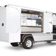 The new Carryall 700 Housekeeping Vehicle puts everything housekeepers need right at their fingertips.