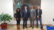 Left to Right: Amina Afif, Head of Division SCRIPT-ADQS; Minister Claude Meisch, Minister of Education; Anand Karat, President-Vretta; Luc Weis, Director-SCRIPT