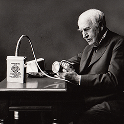 Thomas Edison first experimented with nickel-zinc