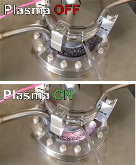 Symbios TPR Plasma on - Plasma Off