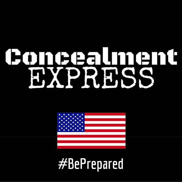 Concealment Express Black Square Logo