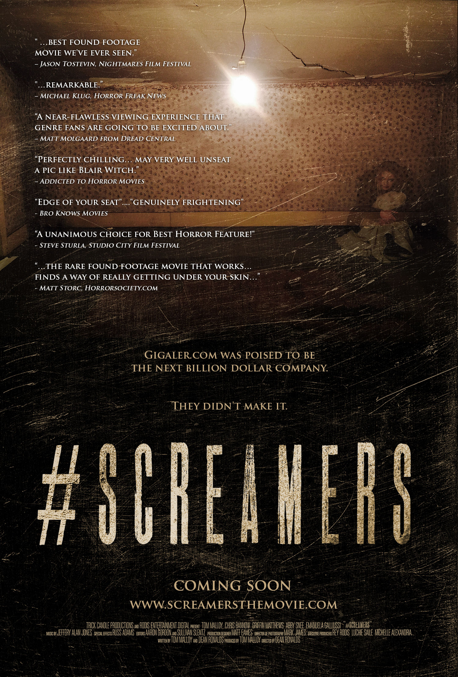 #SCREAMERS Poster