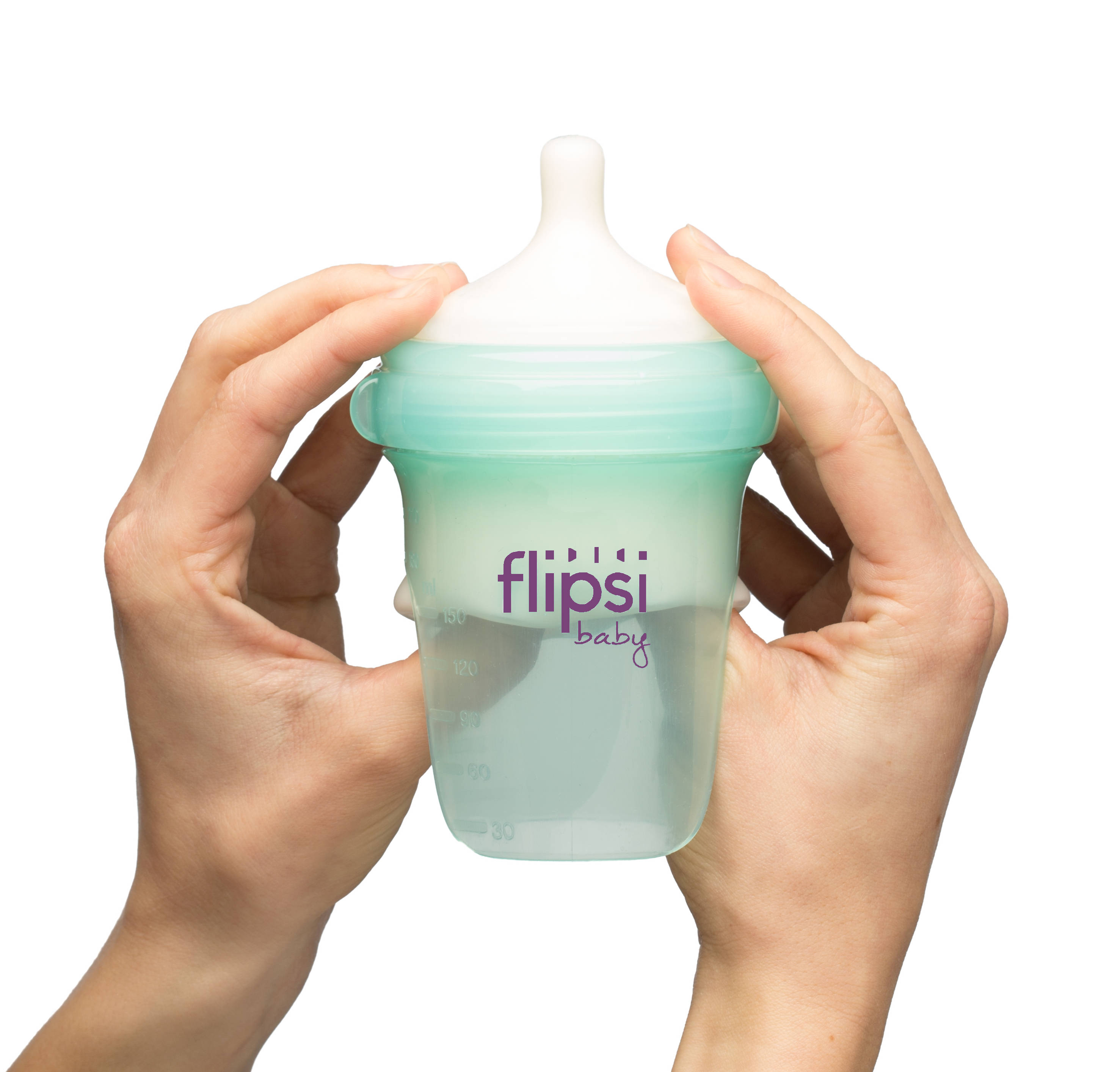 The flexible silicone sides collapse inward during feeding to minimize air intake which can help prevent colic.