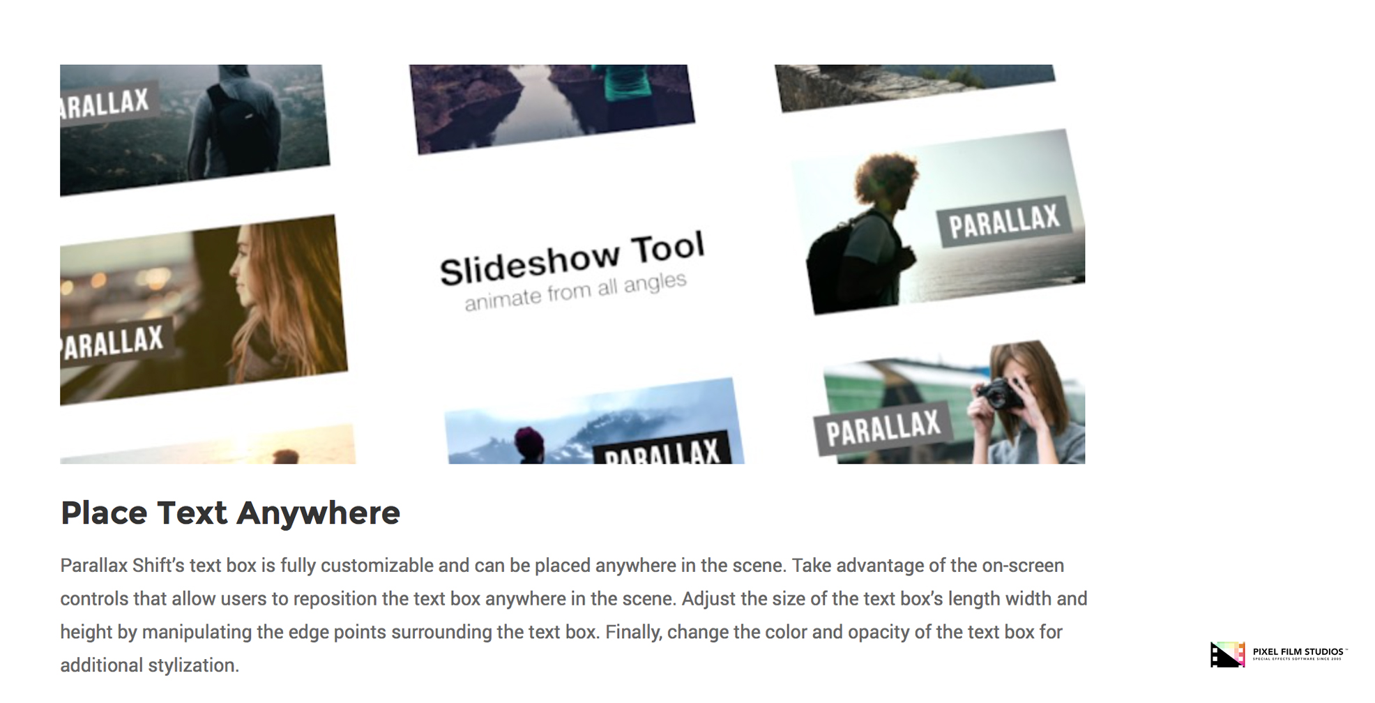 Final Cut Pro X - Parallax Shift - Pixel Film Studios Plugin