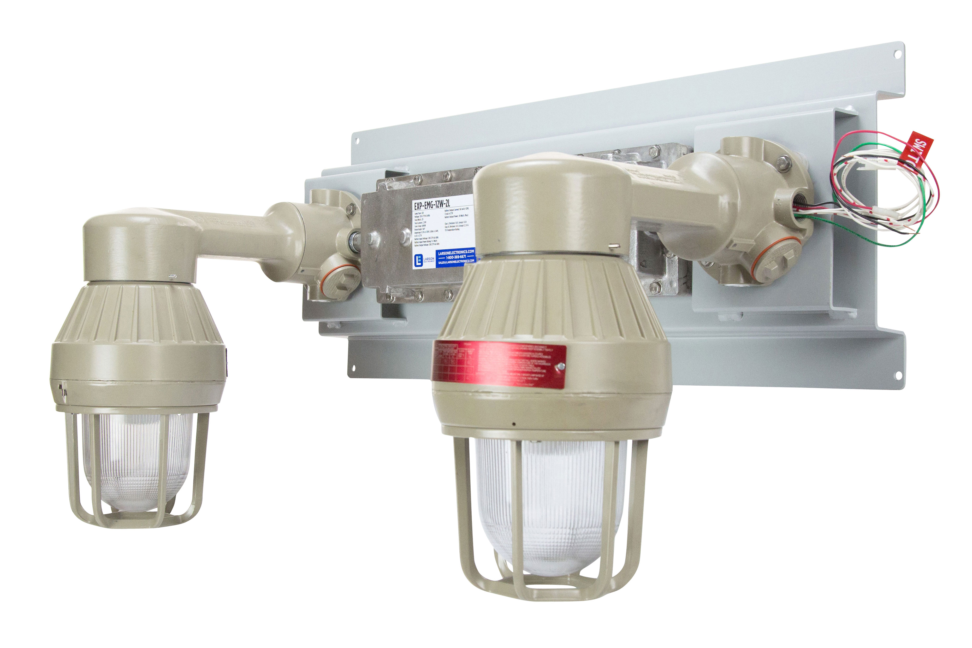 Class 1 Division 1 Emergency Lighting System with LED units