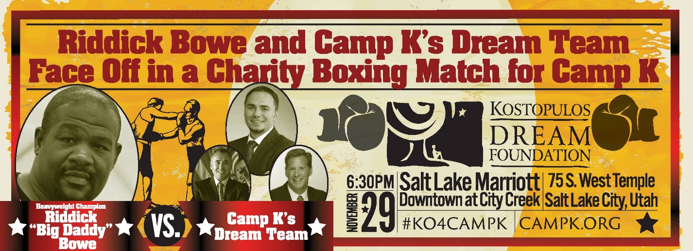 Camp K 50th Anniversary Charity Boxing Gala Featuring Two-Time Heavy Weight Champion Riddick "Big Daddy" Bowe