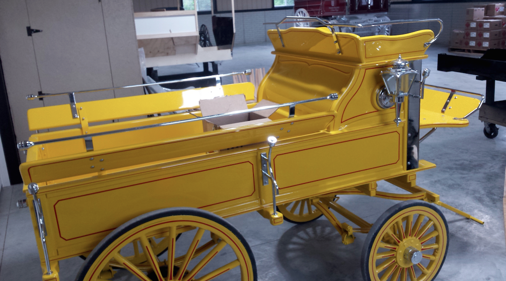 Weaver Wagons are available in a variety of styles and colors.
