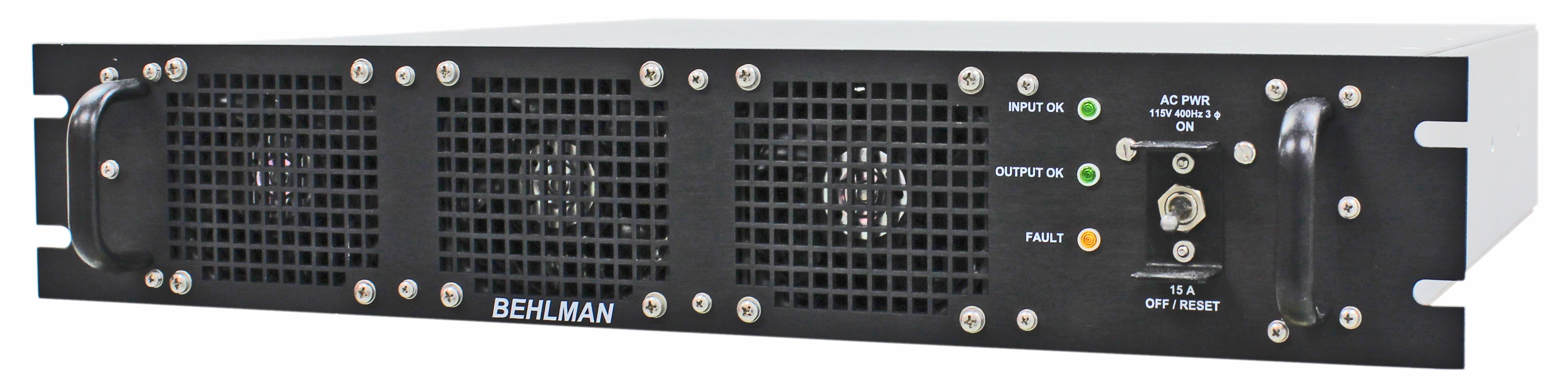 Behlman DCR2U Critical Mission COTS Power Supply provides 1,000 to 4,000 Watts of DC power from a wide range of AC and DC inputs. Ideal for military, commercial and industrial applications worldwide.
