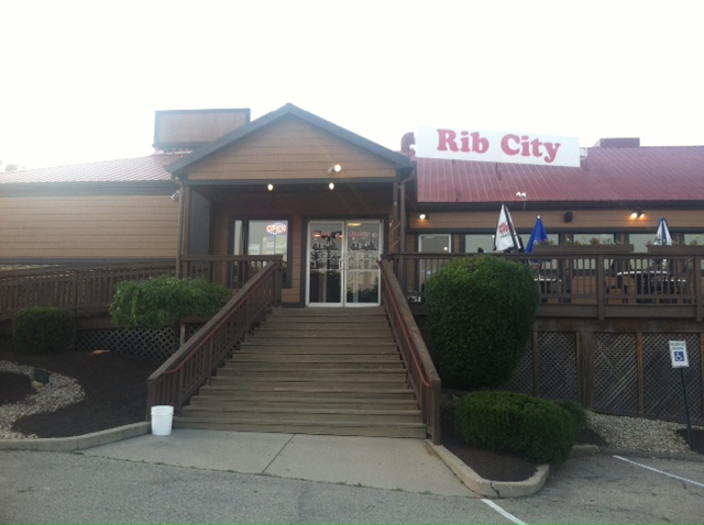 Rib City is conveniently located just North of the I-275 Interchange at Rt. 4 in Springdale.