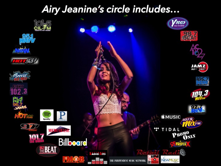 Airy Jeanine's growing circle of supporters