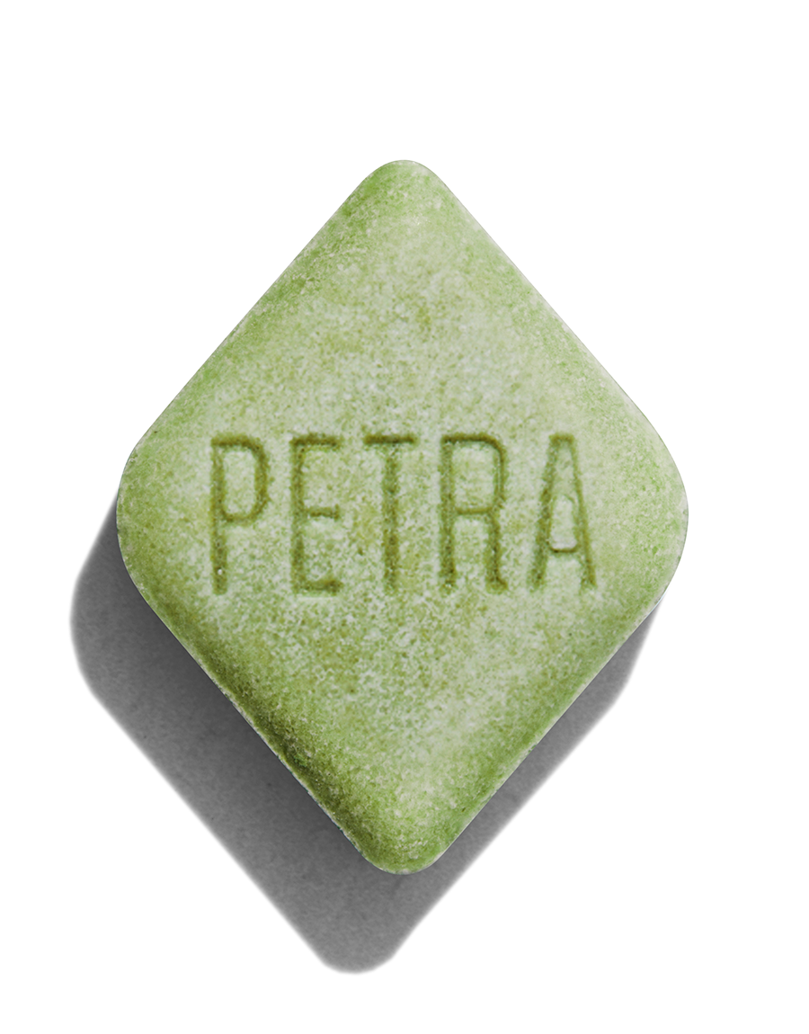 Microdosed, sugar-free cannabis mint from Kiva Confections