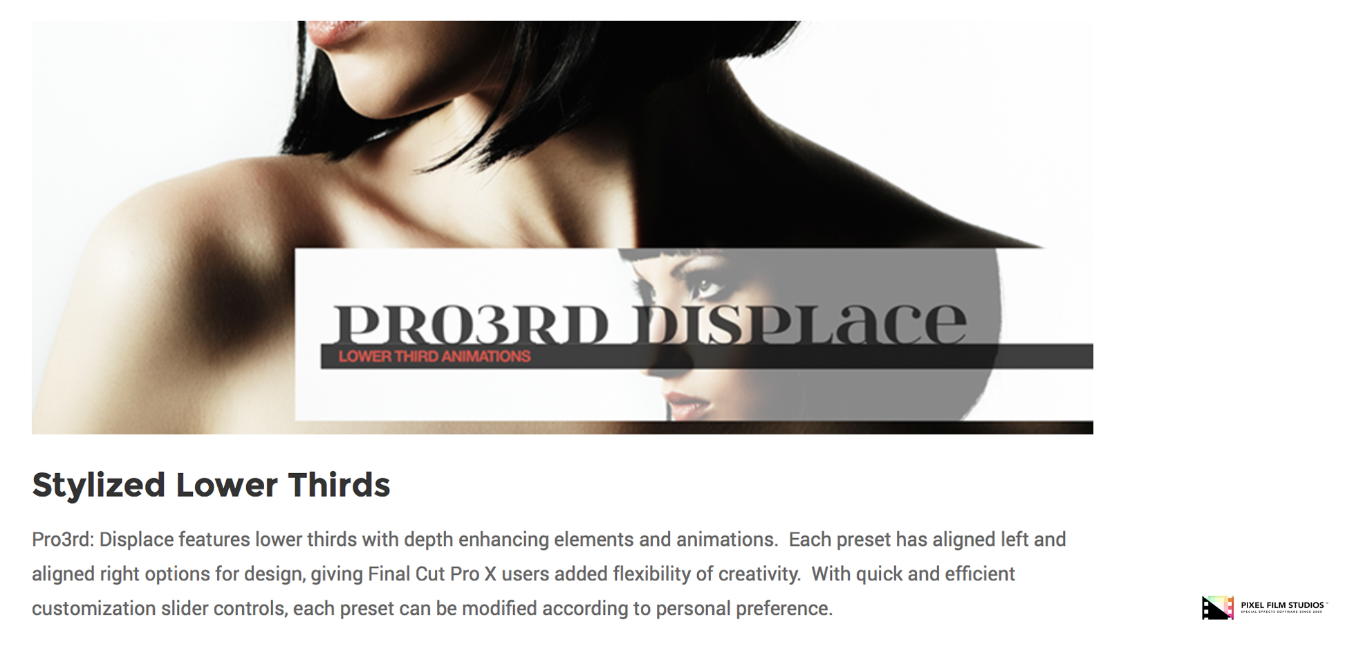 Pro3rd Displace - Pixel Film Studios Plugin - FCPX