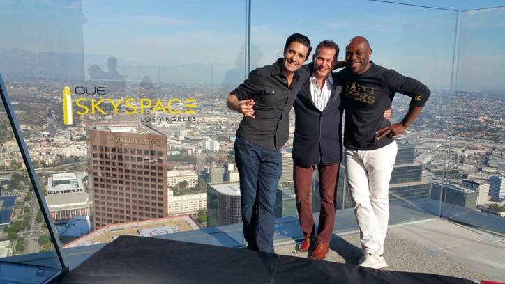 Gilles Marini, Jimmy Jean Louis, and Gavin Keilly