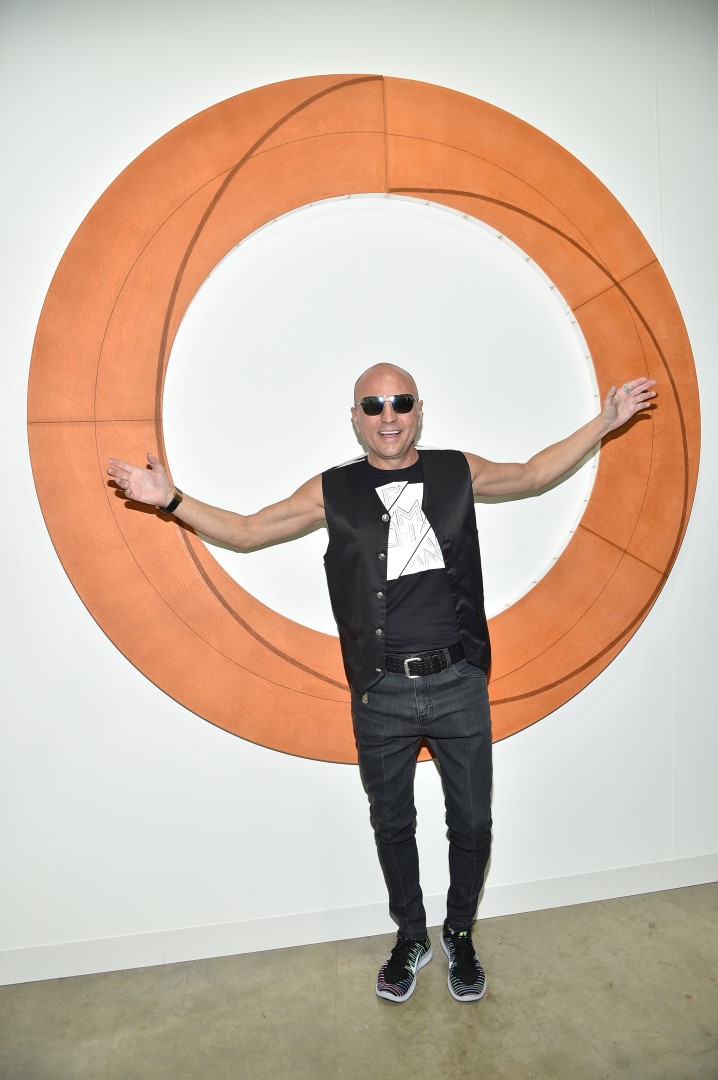 MIAMI BEACH, FL - DECEMBER 03: Art Broker & Poet Jimmy D Robinson at Art Basel Festivities at Miami Beach Convention Center on December 3, 2016 in Miami Beach, Florida. (Photo by Mike Coppola/Getty Im