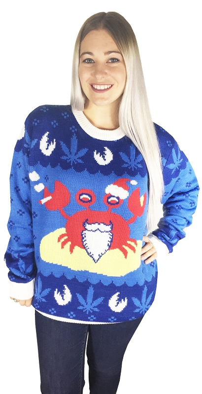 Mistah Sandy Claws Ugly Christmas Sweater
