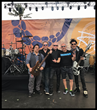 Jimmy D Robinson backstage with A Flock of Seagulls at Riptide Music Festival Sunday, December 4.