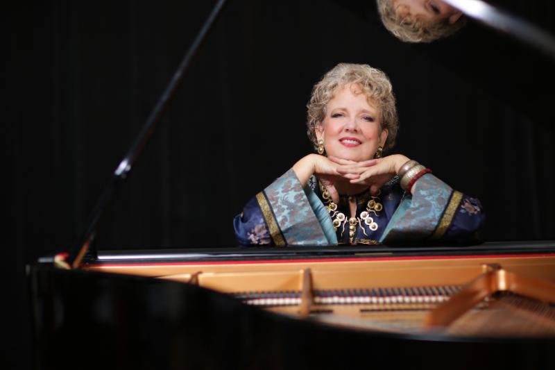 Pianist/composer Cynthia Hilts, leader of the octet Lyric Fury. (Photo: John Abbott)