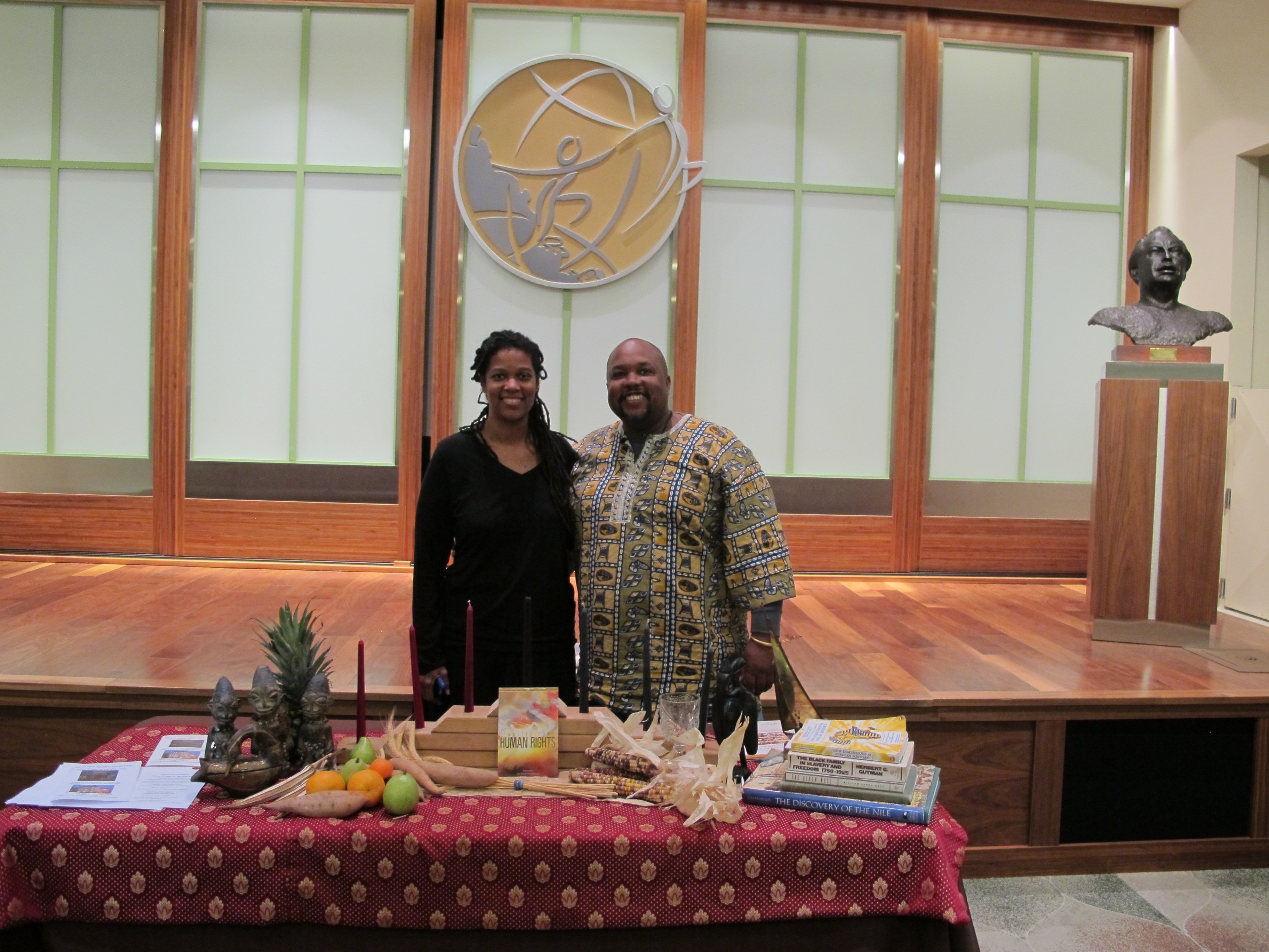 Coordinator Michael Harris will take the Kwanzaa celebration to the State Capitol on December 26th, noon - 2:00 pm.