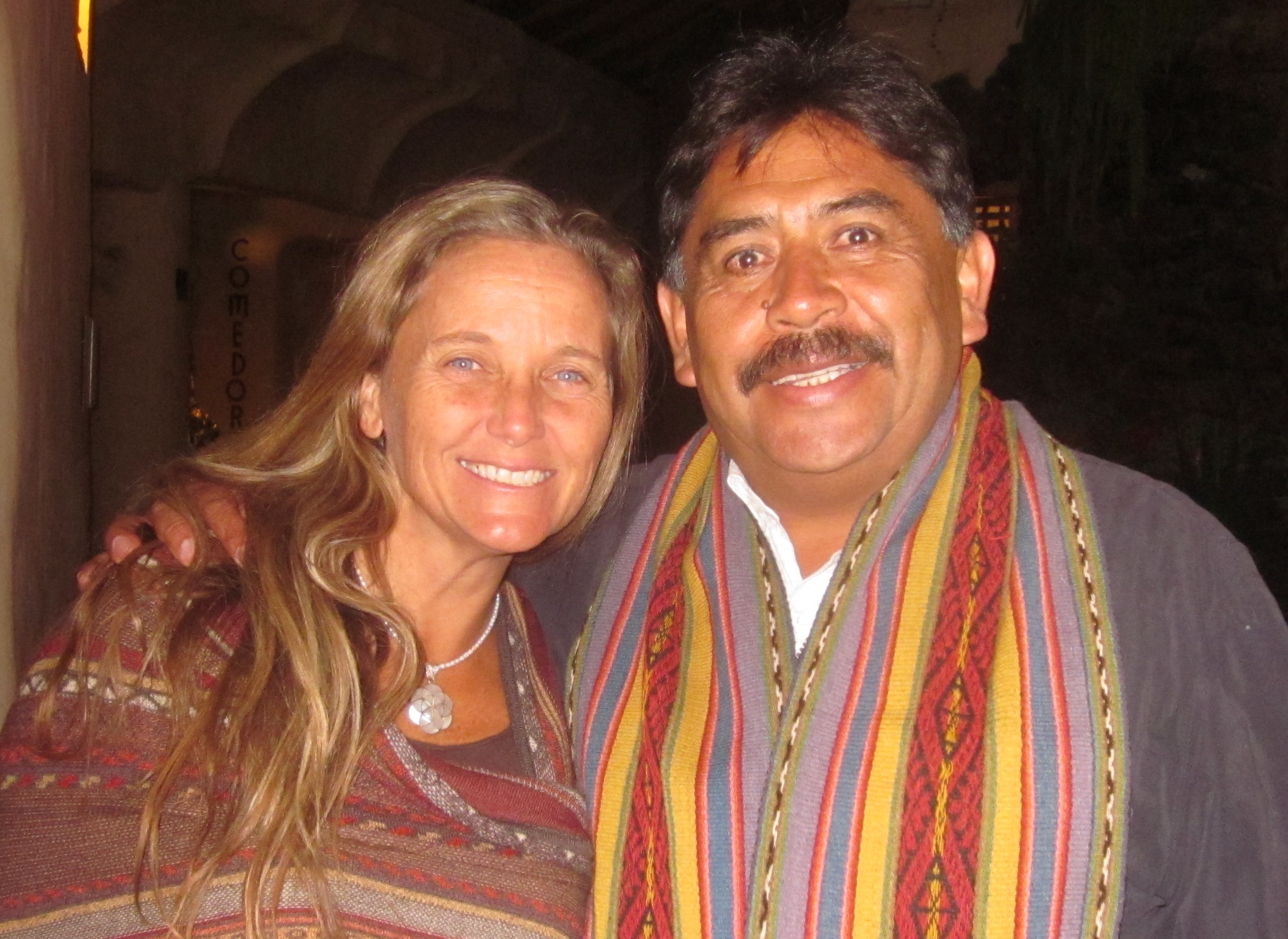 Anahata Ananda & Co-facilitator Peruvian Shaman Jorge Luis Delgado