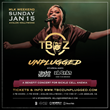 2017 T-Boz Unplugged Information & Promotional Card