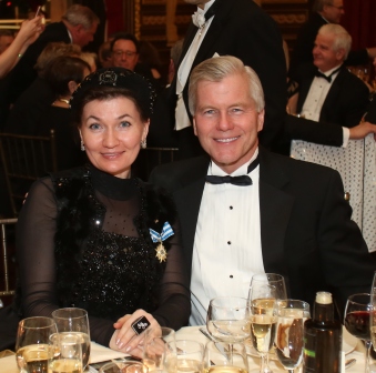 Ballo Sponsor Elena Sivoldaeva of Monaco with The Hon. Robert F. McDonnell