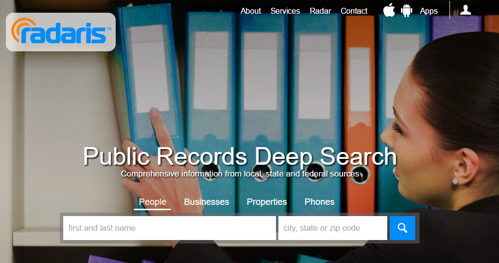 Radaris Public Records Search Engine and Background Checks