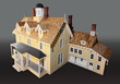 Scale Replica Doll House of Ravenhurst Mansion