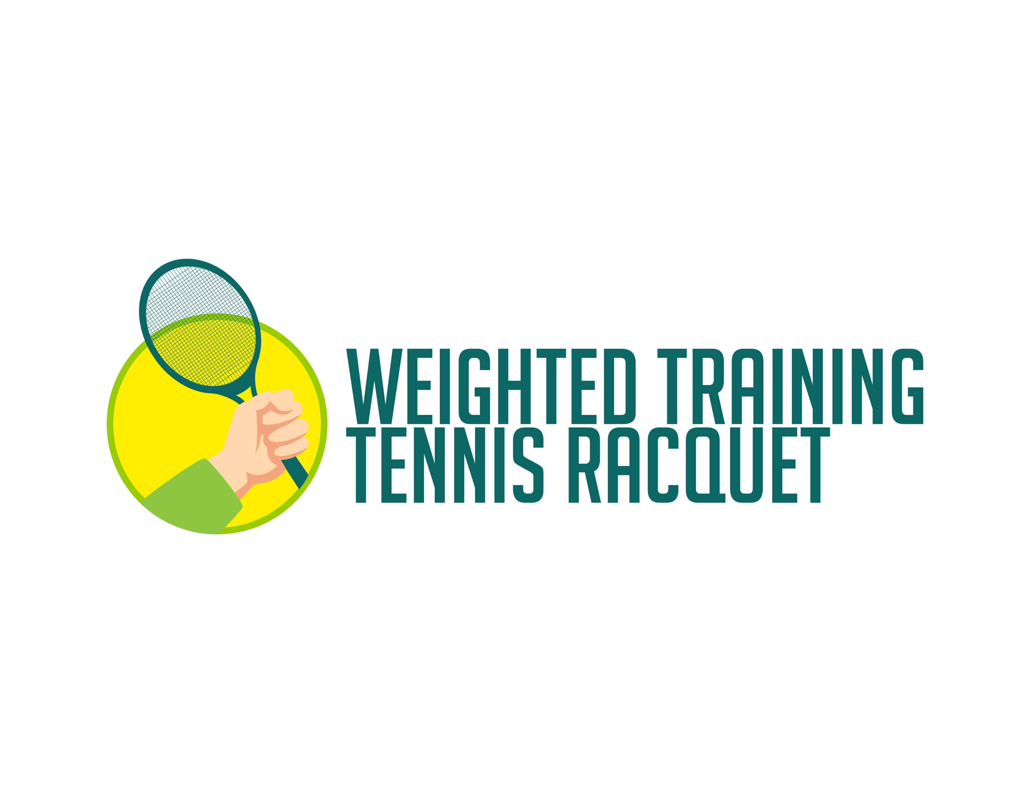 Once the player removes the weights, they will be able to much more easily and effectively swing their racket.