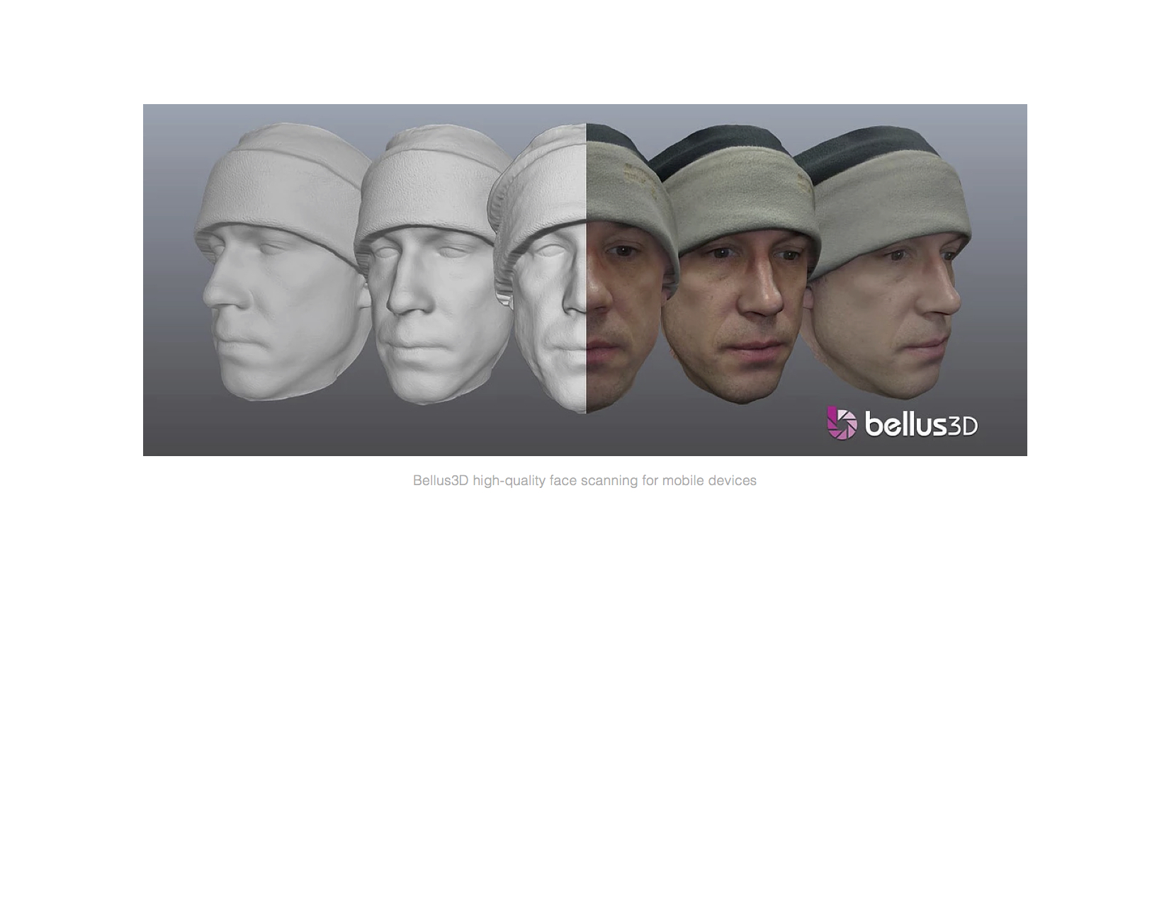 Bellus3D high-quality face scanning for mobile devices