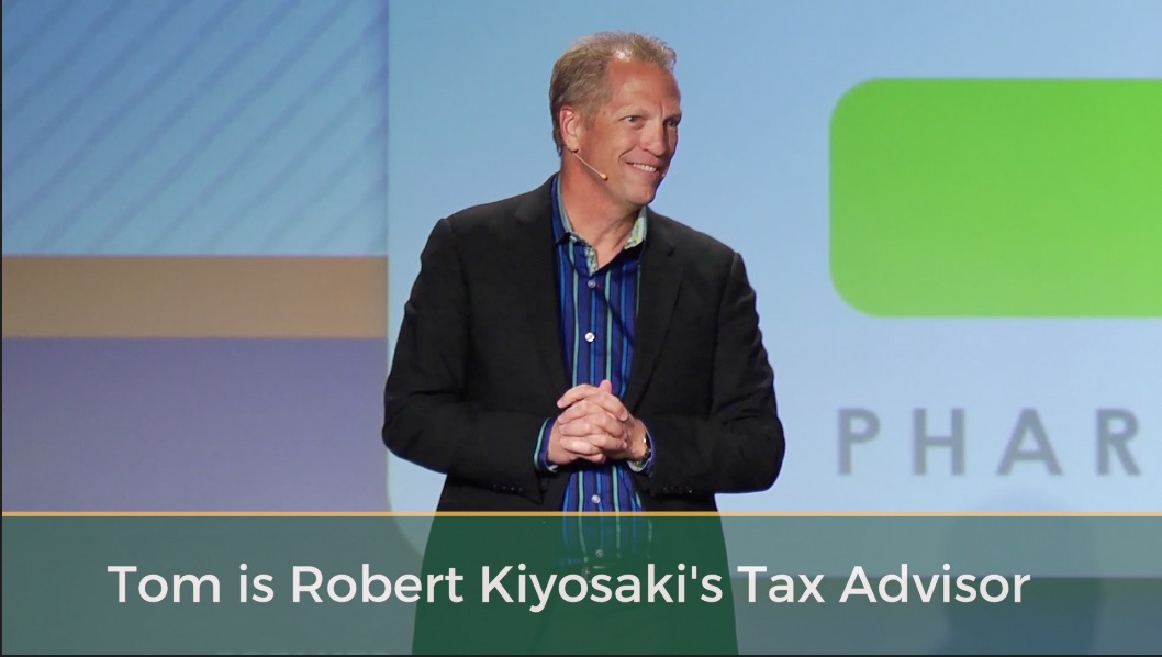 Tom Wheelwright is Rich Dad Poor Dad Author Robert Kiyosaki's Tax Advisor