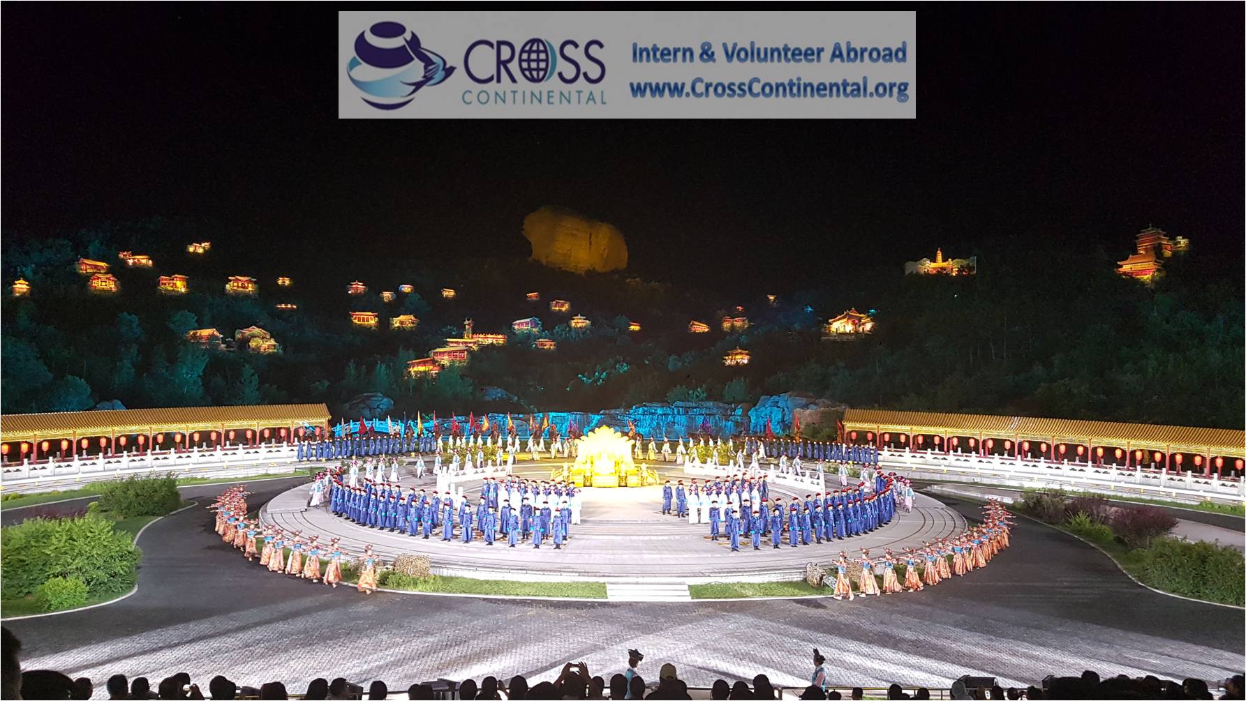 Cultural Show in China with International Volunteers