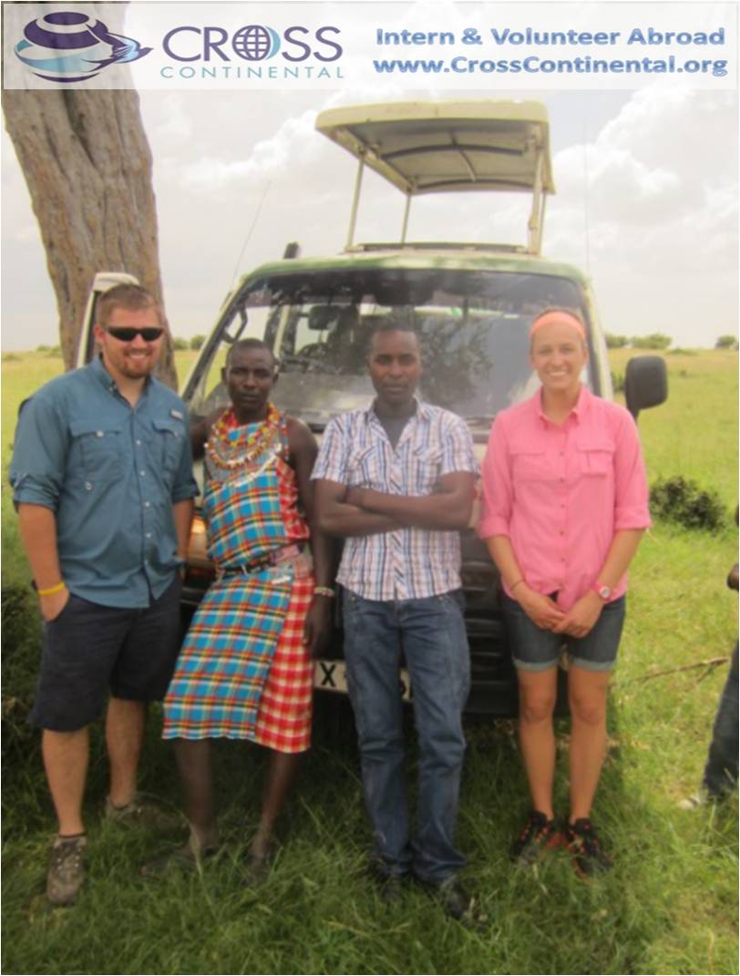 American Couple Enjoy a Volunteer Abroad Project and Wildlife Safari in Africa