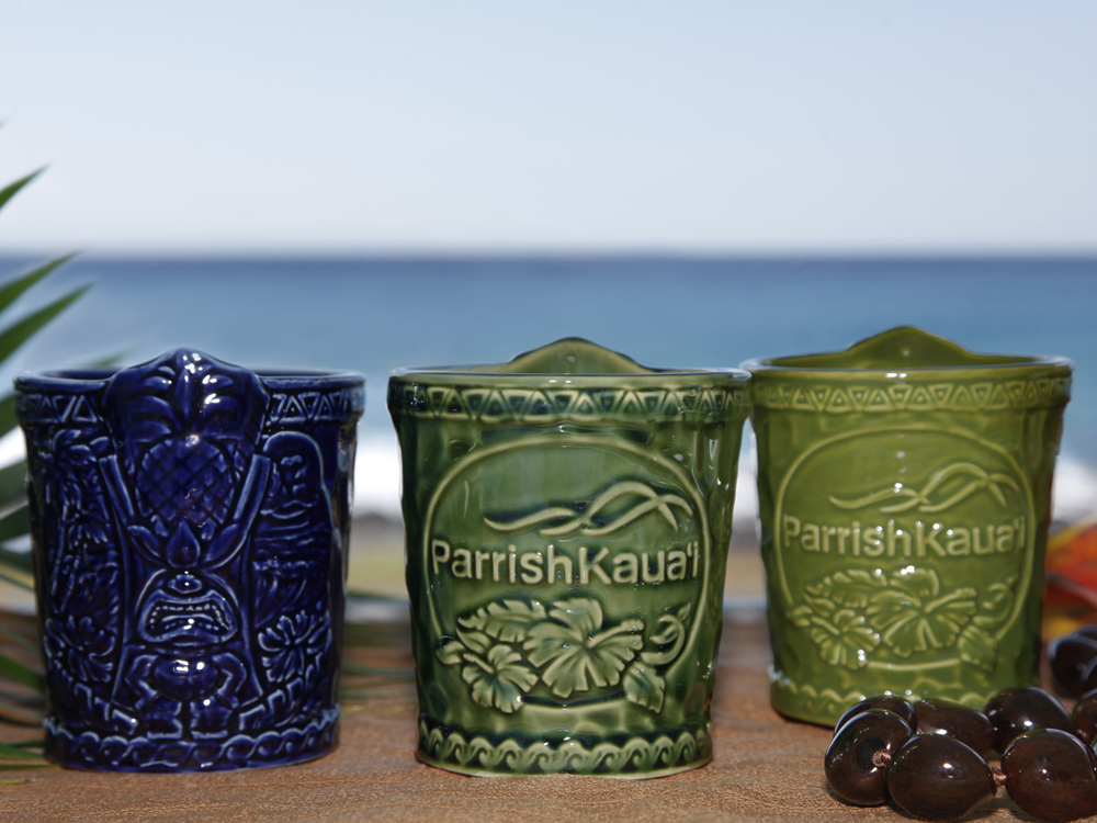 New Tiki Mug from Parrish Kauai Vacation Rentals' Elite Collection.