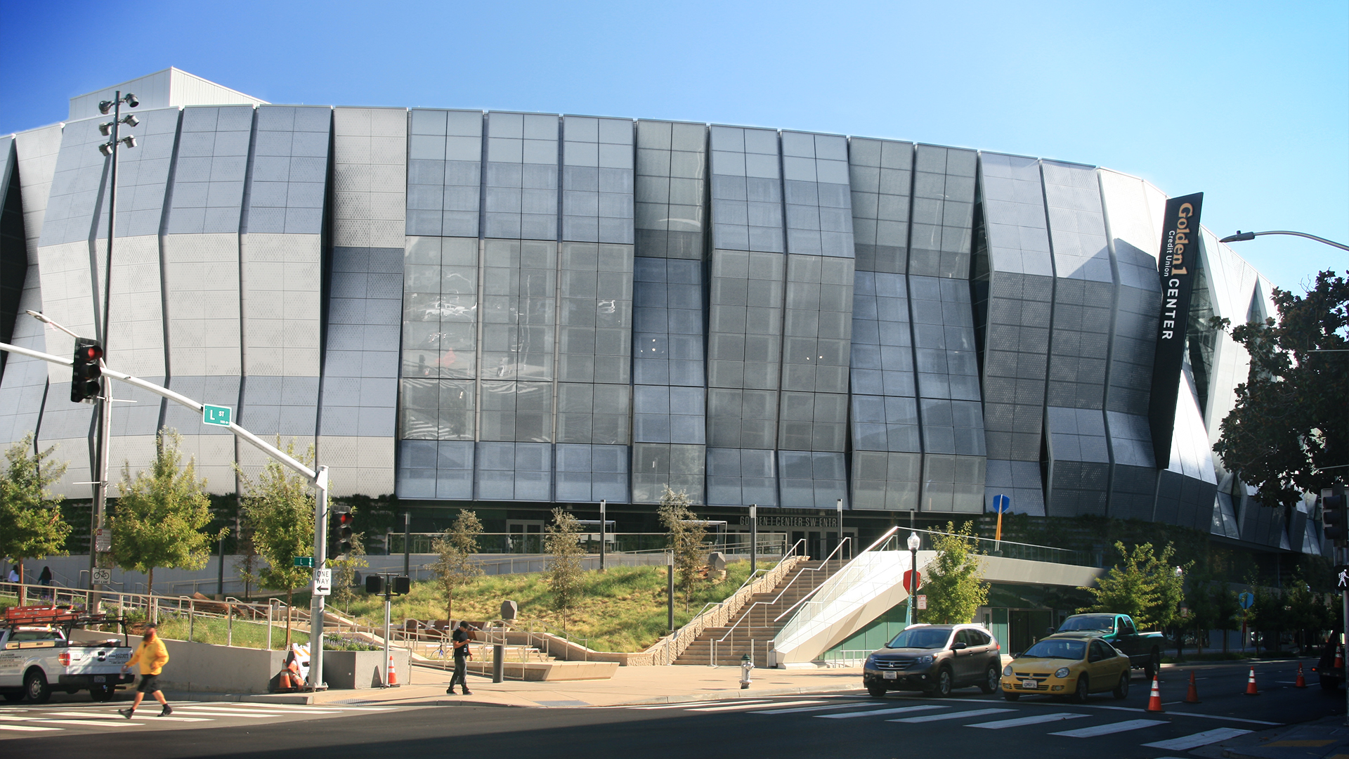 The Golden 1 Center is home to the Sacramento Kings