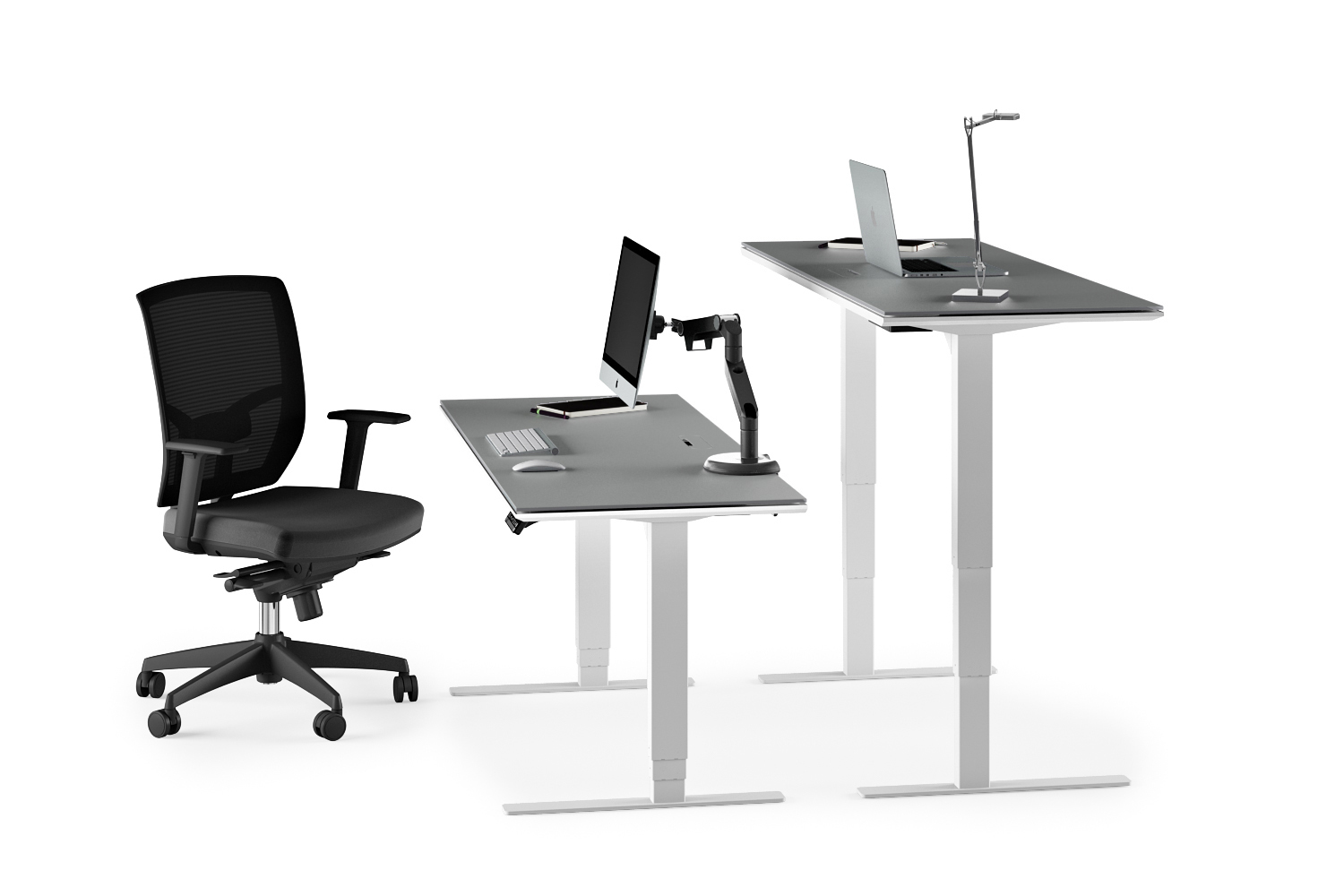BDI Centro Sit+Stand Desk