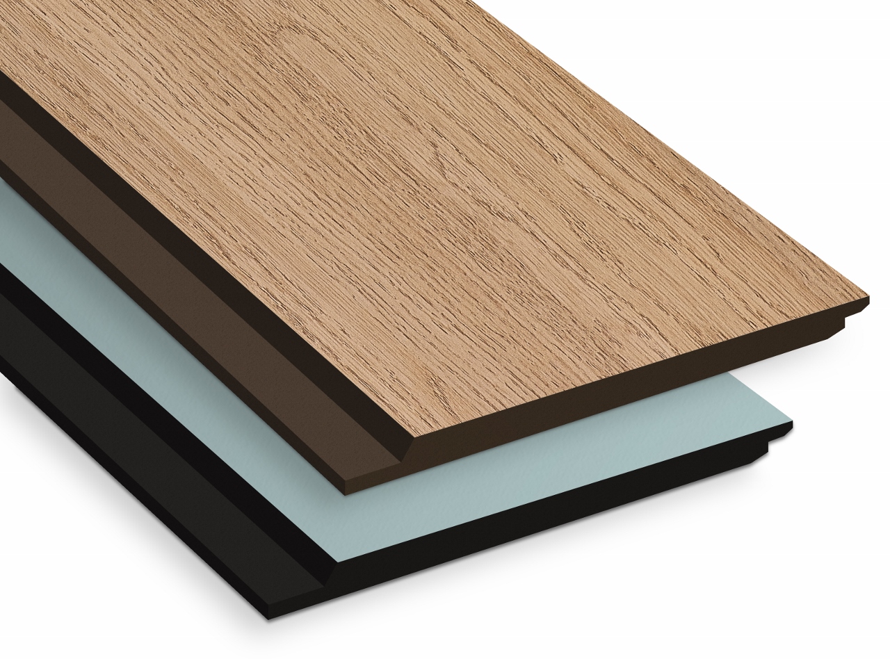 Trespa Pura NFC® Uni Colors complement existing Wood Decors.