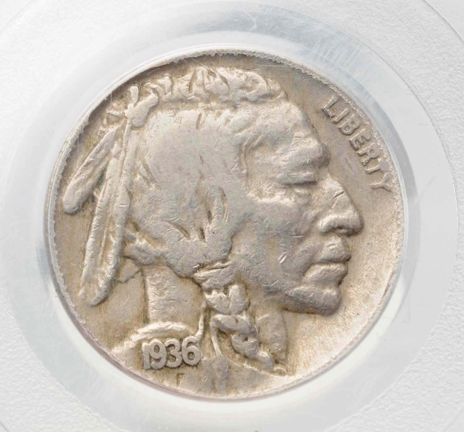 1936-D 3-1/2 Legged Buffalo Nickel, Estimated at $1,100-1,400.
