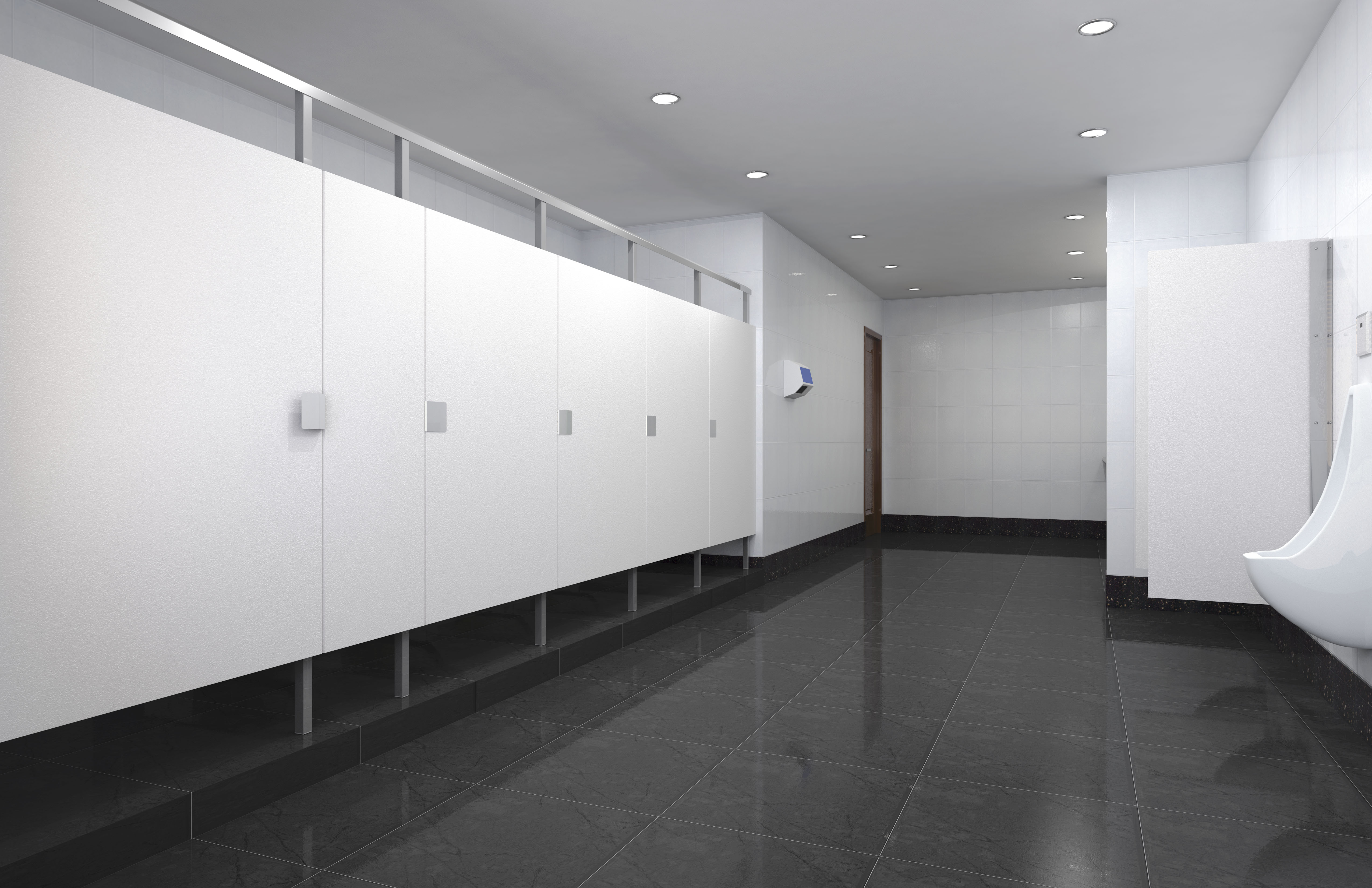 Scranton Products manufactures innovative HDPE bathroom partitions and lockers.