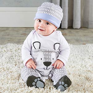 Trendy Baby Bear 2-Piece Pajama Gift Set