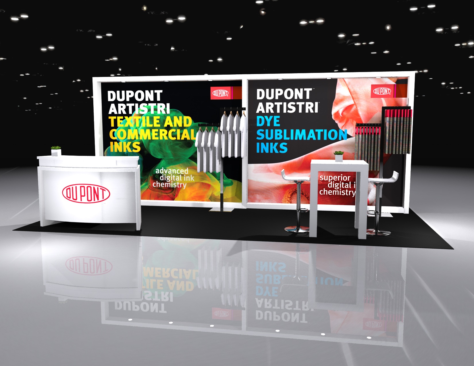 DuPont Advanced Printing at the 2017 ISS Show in Long Beach, CA