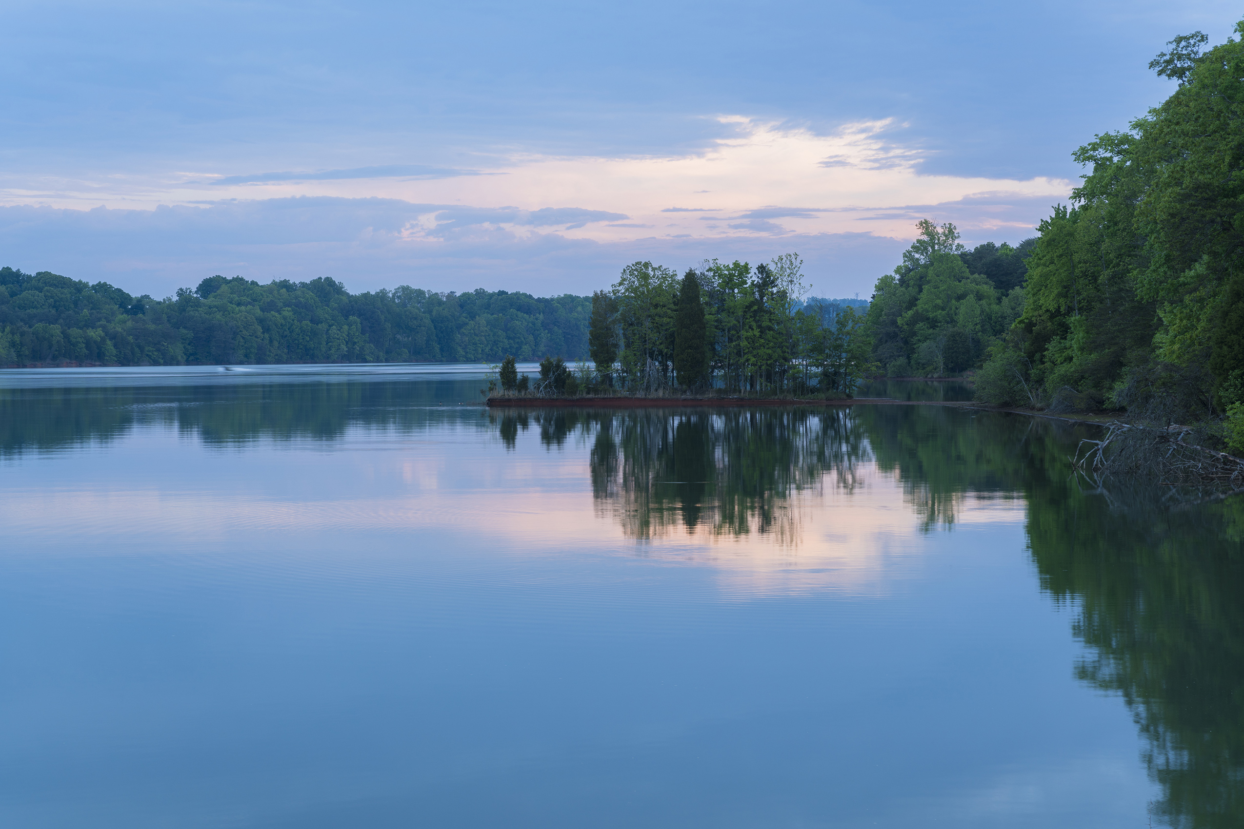 Melton Lake in Oak Ridge. Tennessee is the site of the new Nine Lakes Wine Festival. It is one of nine TVA-made lakes surrounding Knoxville, Tennessee.