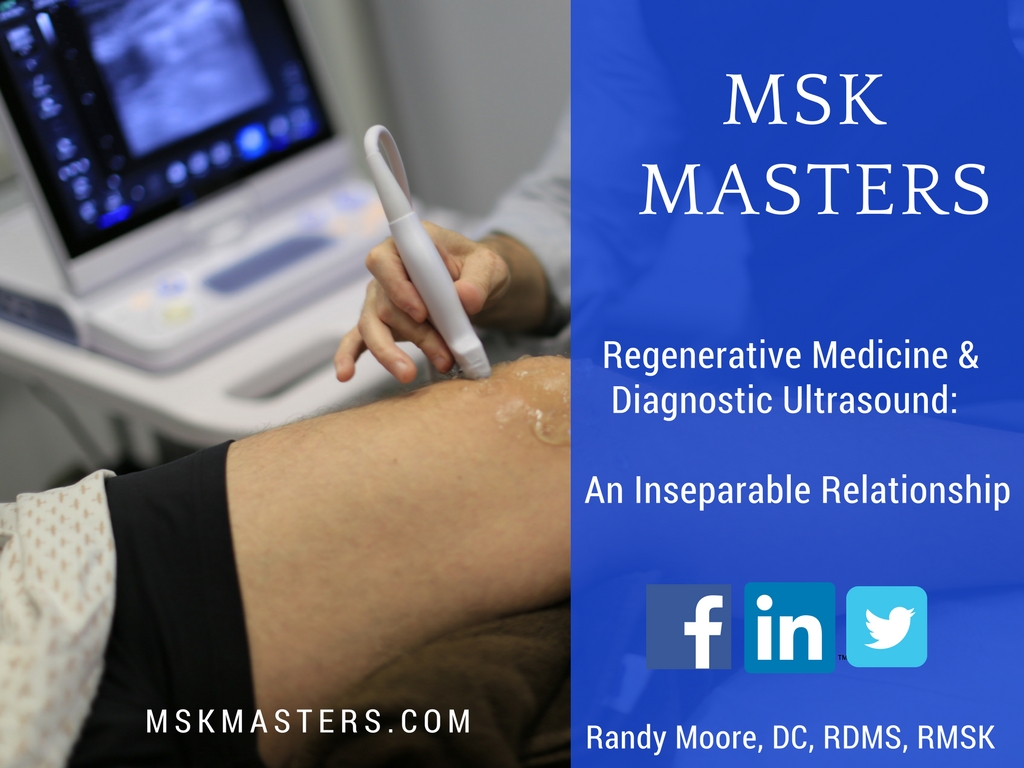 Dr. Randy Moore is shortening the learning curve in MSK Ultrasound.