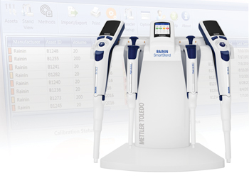 SmartStand pipette w data interface